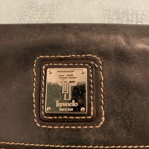 Tignanello black soft leather wallet well lived